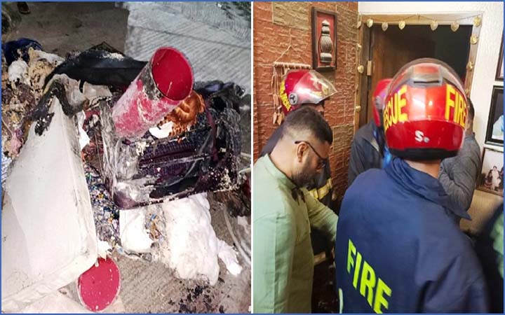 সিলেটের মেয়র আরিফের বাসভবনে আগুন